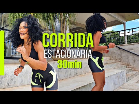 CORRIDA ESTACIONÁRIA DE 30 MIN -TREINO EM CASA