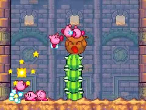 Kirby: Mass Attack - It Takes a Vilage Gameplay
