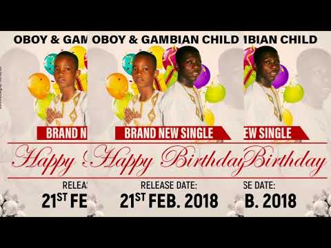 O boy & Gambian Child happy birthday
