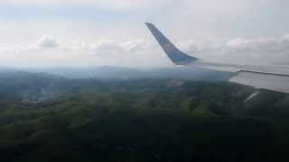 preview picture of video 'China Southern Embraer 190 Landing at Meixian Airport'