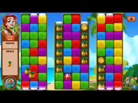 Lost Island Blast Adventure level 246