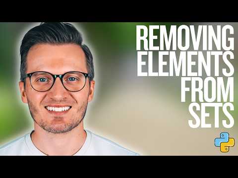 Python Day 54 Removing Elements From Sets In Python Learn Remove Discard And Pop