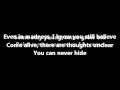 Shinedown - I Dare You (Acoustic) lyrics 