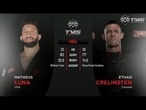 MATHEUS LUNA (USA) vs. ETHAN CRELINSTEN (Canada) | FINAL | TMS GRAND PRIX SUBMISSION ONLY