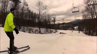 preview picture of video 'Ski Bromont snowpark 2013'