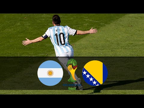 Argentina vs Bosnia and Herzegovina 2014 FIFA World Cup Brazil Match 11