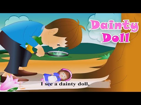 Dainty Doll Poem | Nursery Rhymes | Kids Poem | #kidssongs | #kidslearning | Simba Tv