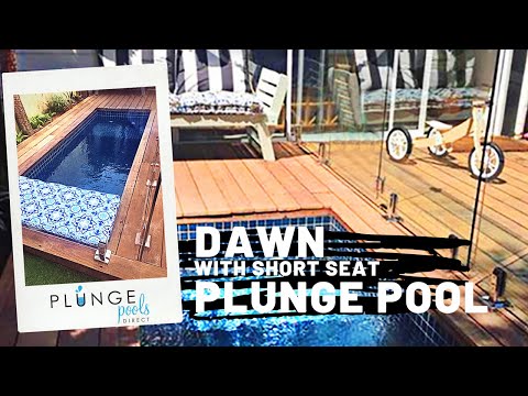 Dawn with Short Seat Plunge Pool Install Elwood | Plunge Pools Direct