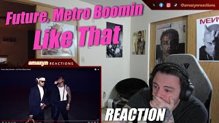 KENDRICK DISSED DRAKE AND COLE?! | Future, Metro Boomin - Like That (Official Audio) (REACTION!!)