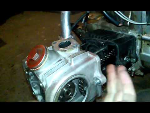 Мопед альфа разборка и сборка двигателя