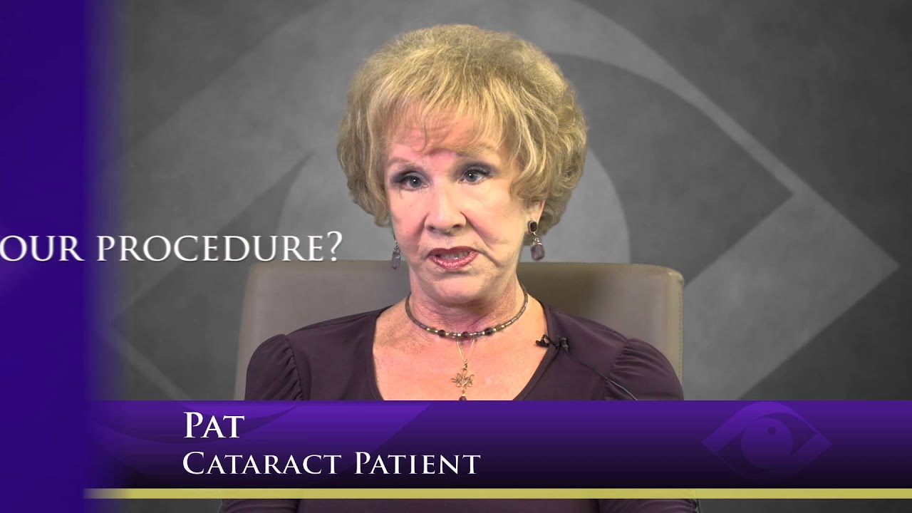 Pat's Cataract Procedure at Harvard Eye Associates