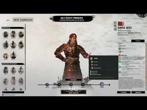 Total War Three Kingdom: Ma Teng Play 1