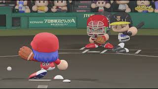 (パワプロ)ペナント阪神vs広島3安打完封～