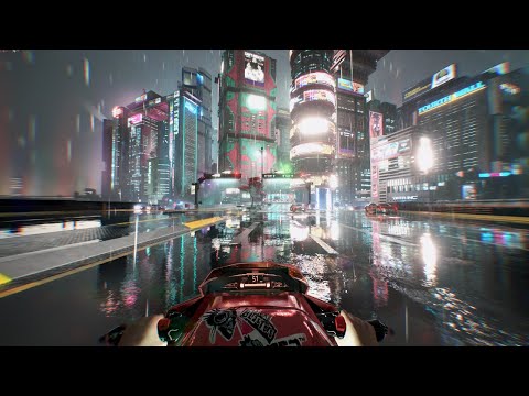 Just cruising in Night City