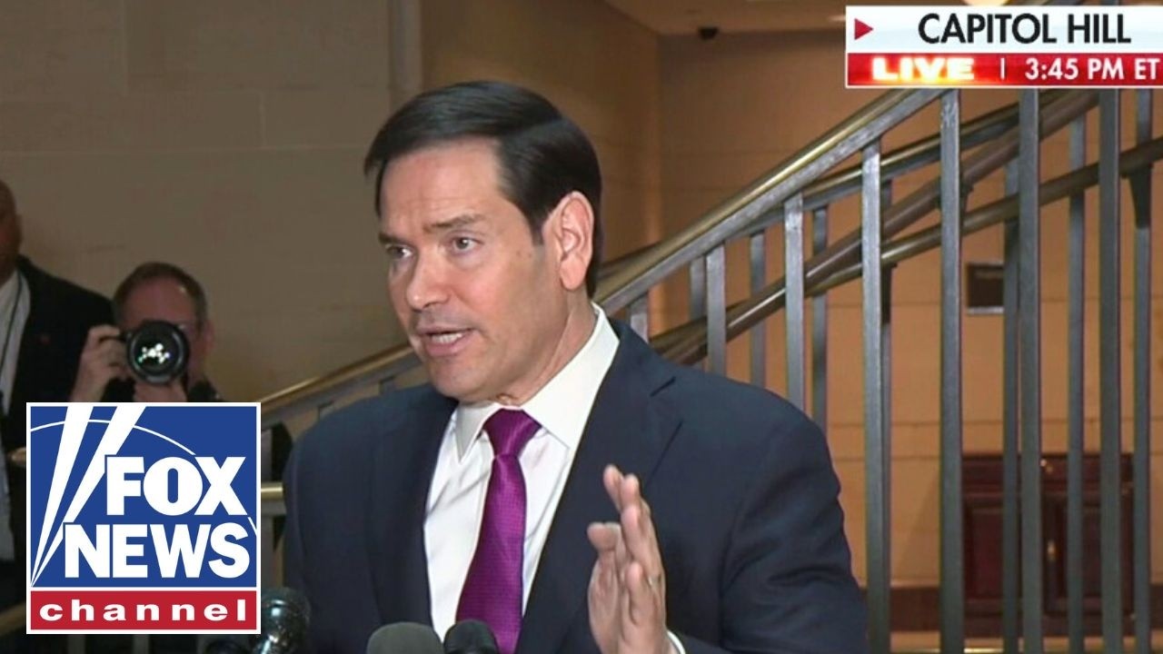 JUST IN: Rubio says Iran could have 'held world hostage' without military strikes