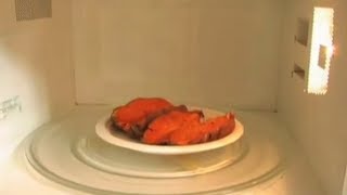 How to Make a Sweet Potato Lunch in the Microwave - Men