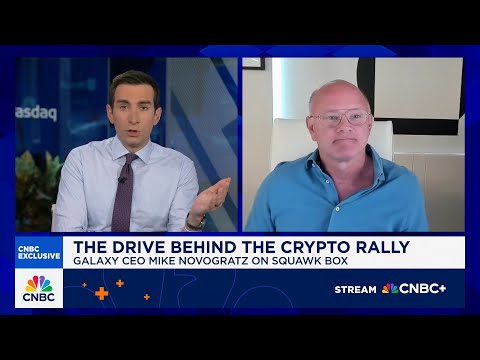 Galaxy CEO Michael Novogratz: Ether has a chance to outperform bitcoin in the next 3-6 months