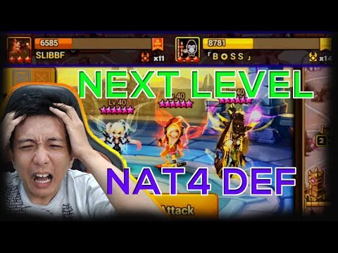 [NEW META] Siege Battle VS SLIBFF and BOSS with NEW Nat4 Def Meta - isengdudegame Summoners War
