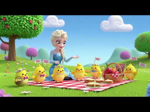 Elsa’s Little Chicks Picnic Parade — Counting, Singing, and Playful Fun!