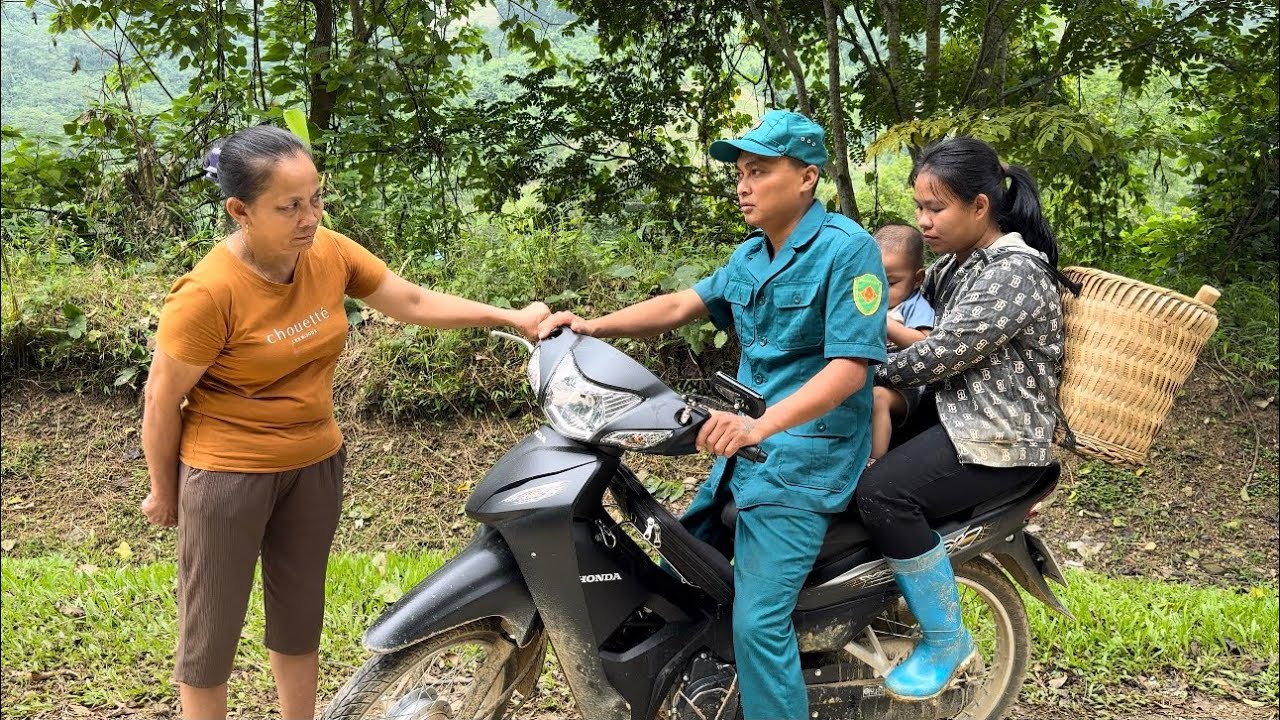 What happens next to the single mother when her police mother discovers her new whereabouts?