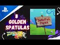 8 Golden Spatulas Jellyfish Fields SpongeBob SquarePants Battle For Bikini Bottom Rehydrated