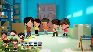 Download lagu Magic 5 Finds a Mysterious Room Behind the Wardrobe?! | Magic 5 The Animation - Episode 22 mp3