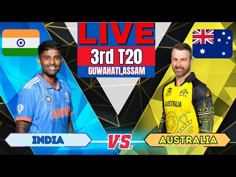 Live: India vs Australia 3rd T20 Match Live Score & Commentary |  IND vs AUS Live match 2nd Inning