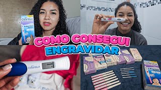 Como Consegui Engravidar com Teste de Ovulação!