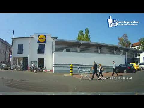 driving in Frankfurt am Main and Offenbach / April and Mai 2018 / Road trip