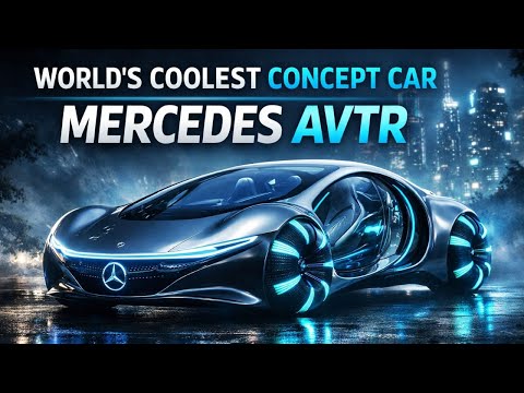 World's Coolest Concept Car - Mercedes AVTR