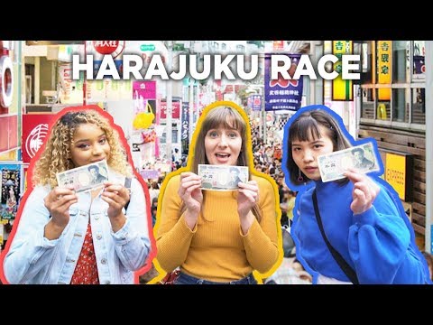 日本東京原宿的10美元預算購物 ($10 Budget Shopping At Harajuku In Tokyo, Japan)