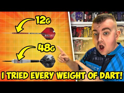 Testing Every Dart Weight from 12g to 48g - Which One is the Best?