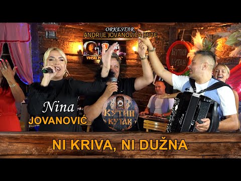 Nina Jovanovic - Ni kriva ni duzna | uzivo | (Ork. Andrije Jovanovica Kute) KUTIN KUTAK