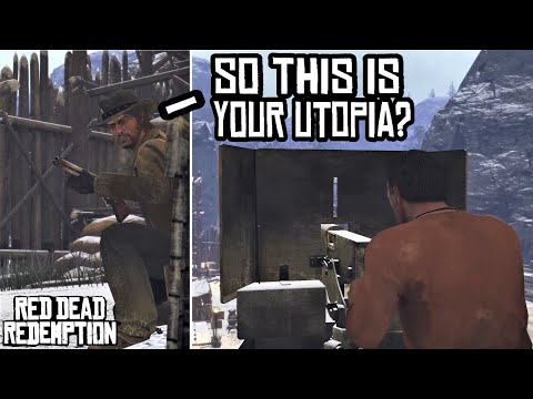 John and Dutch Secret conversation before his dead RDR 1