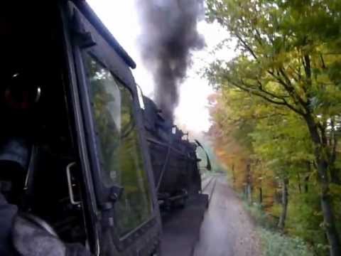 Jumbos treffen Kies - Ausfahrt Marksuhl auf 44 2546-8 am 29.10.2011