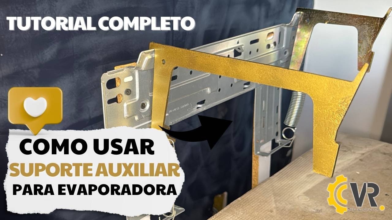 Como Instalar o Suporte Auxiliar para Evaporadora de Ar-Condicionado