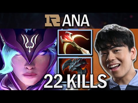Luna Dota 2 Gameplay RNG.Ana with 22 Kills and Daedalus - Satanic #dota #dota2