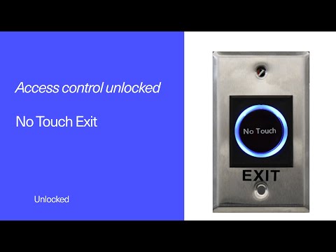 Part of a video titled Access Control Unlocked: The No Touch Exit | Kisi - YouTube