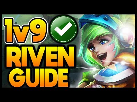 How to Build Riven PERFECTLY in Season 9 - Riven Build Guide | League of Legends