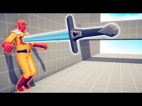 SWORDCASTER PINNING UNITS TO THE WALL - TABS | Totally Accurate Battle Simulator 2026