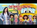 The Wheels On The Bus Learning With Ms Houston Kid Songs