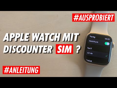 🍏 Apple Watch Cellular/LTE ⌚️ eSIM beim Mobilfunk-Discounter ➡️ eSIM aktivieren ✅
