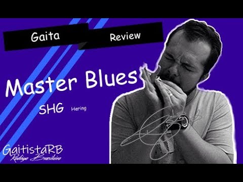 Gaita Hering Diatônica Master Blues C Dó 9020C Com Case