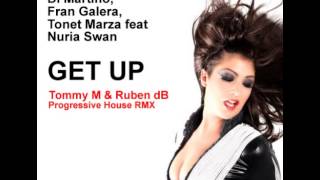Di Martino, Galera, Marza feat Nuria Swan - Get up (Tommy M & Ruben dB ProgressiveHouse RMX)