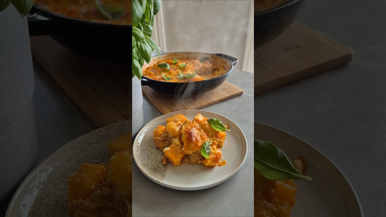 YouTube-Video: Kürbis-Gnocchi-Auflauf