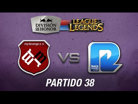 myRevenge vs Rackgames - División de Honor de League of Legends - partido 38