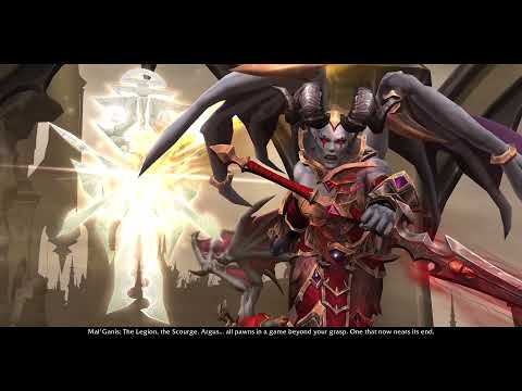 The Unseen Guests , Dreadlords Cinematic - 9.1 Chains of Domination, World of Warcraft Shadowlands
