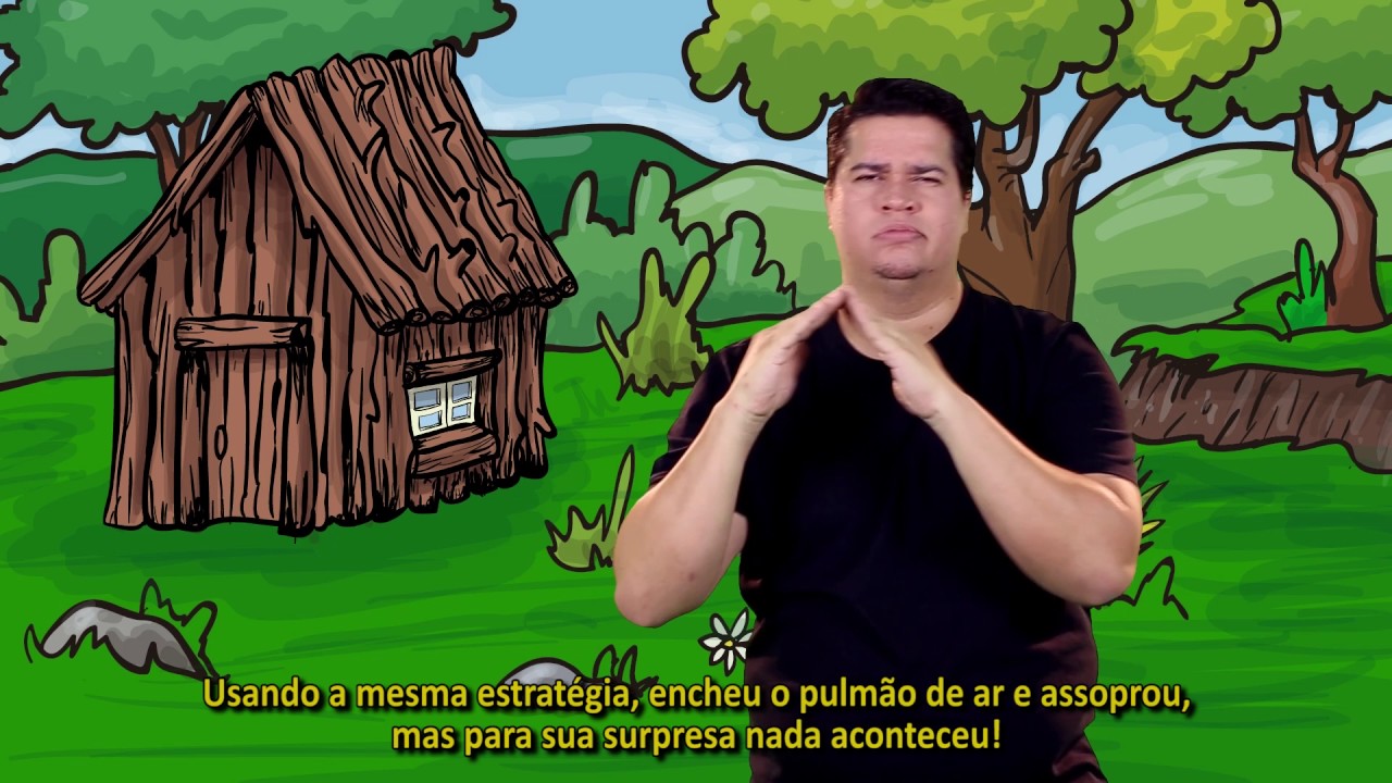 HISTÓRIAS EM #LIBRAS - Os três porquinhos