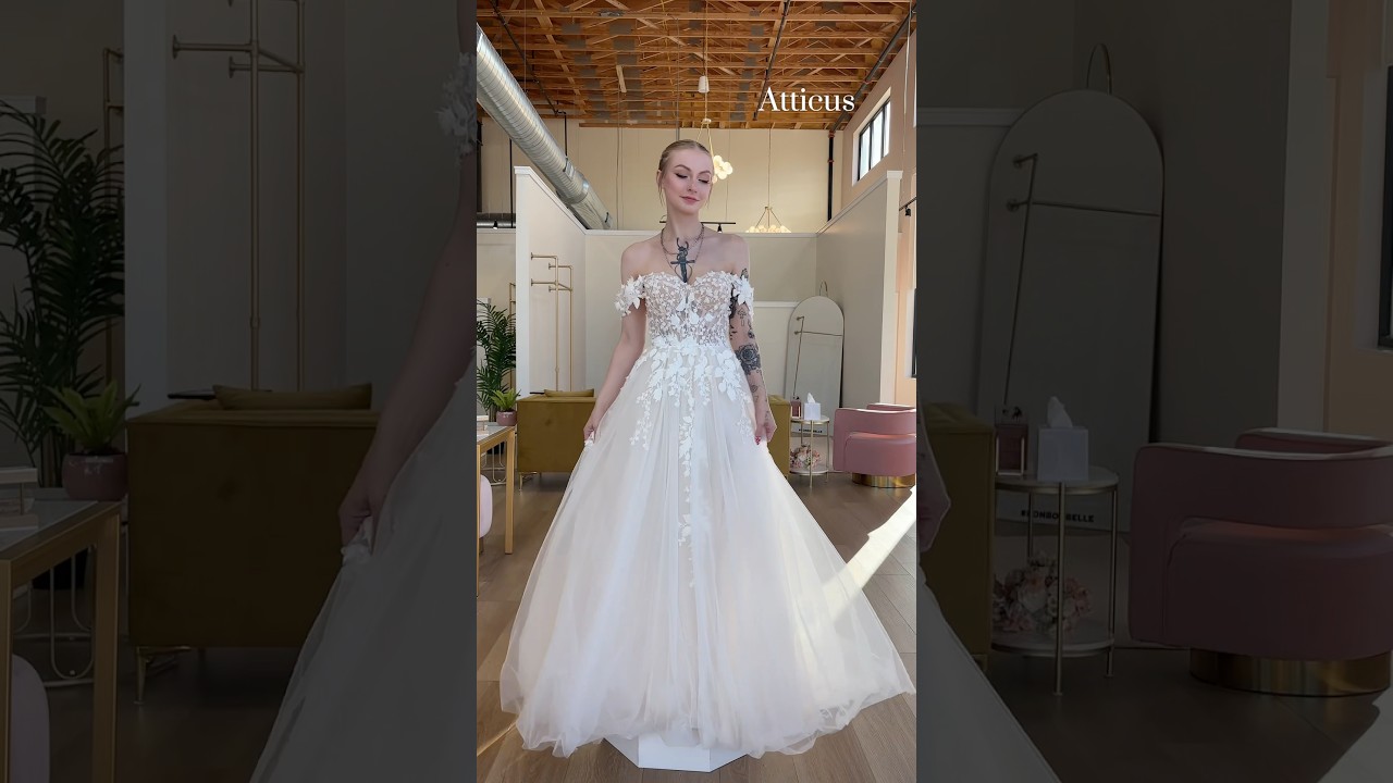 Which wedding dress are you choosing? 🤍 #shorts #bonbonbelle #sayyestothedress #2026bride #bride