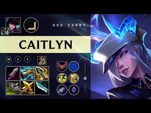 Caitlyn ADC vs Kog'Maw - EUW Grandmaster Patch 26.01